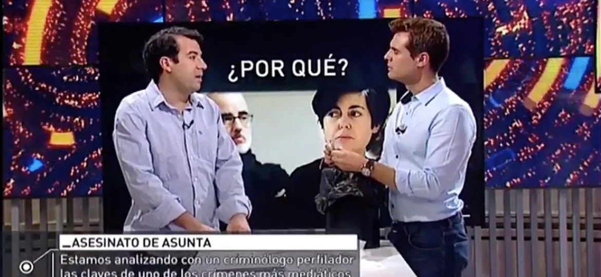 Carlos Cuadrado Gómez-Serranillos en una intervención televisiva sobre ciencias forenses